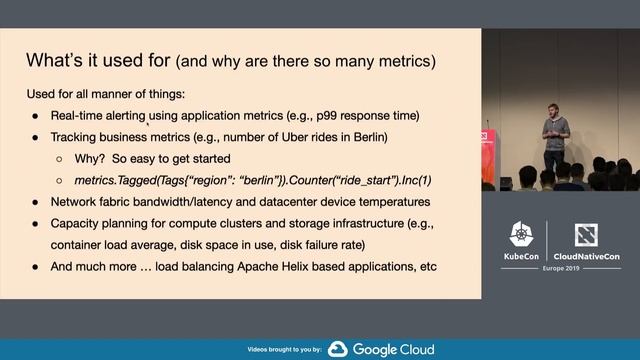 M3 and Prometheus, Monitoring at Planet Scale for Everyone - Rob Skillington, Uber смотреть онлайн