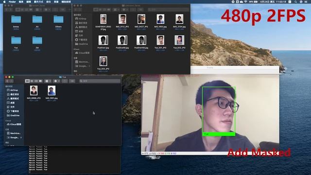 Face Rec via Python OpenCV PyTorch Network смотреть онлайн