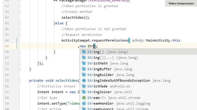 How to Compress Video in Android Studio | VideoCompression | Android Coding смотреть онлайн