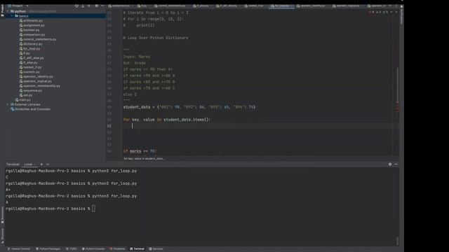Python Control Statements with Examples | Python Training | Python Course - Class 6 смотреть онлайн