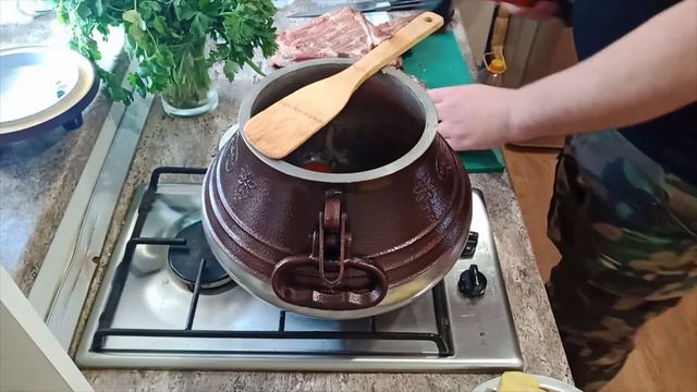 Афганский казан. Гороховый суп за 40 минут. смотреть онлайн