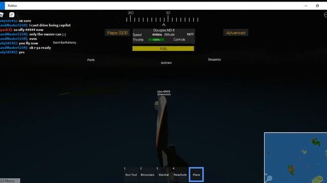 Delivering cargo!(Roblox Pilot training flight simulator) смотреть онлайн