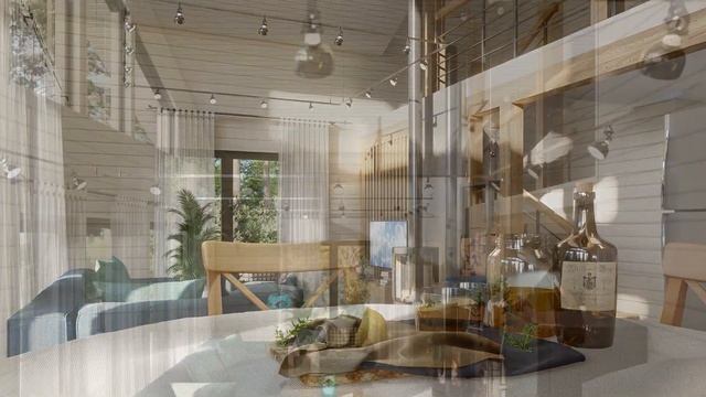 Двусветная гостиная в загородном доме смотреть онлайн