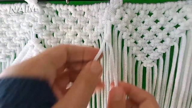DIY Macrame Curtain | Macrame | Na'im Studio