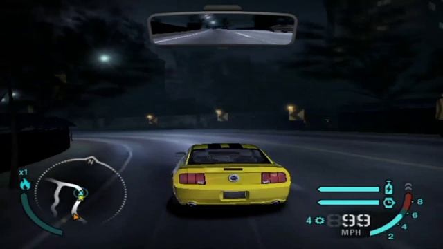NFS Carbon : Ford Mustang - V/S Police Defeated смотреть онлайн