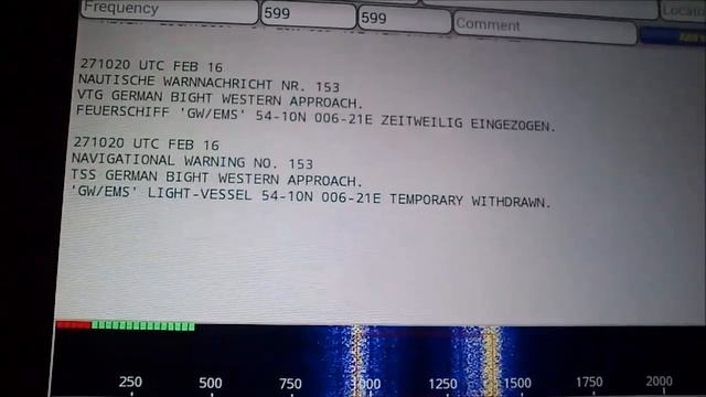 RTTY Decoding With Android Tablet With DroidRTTY