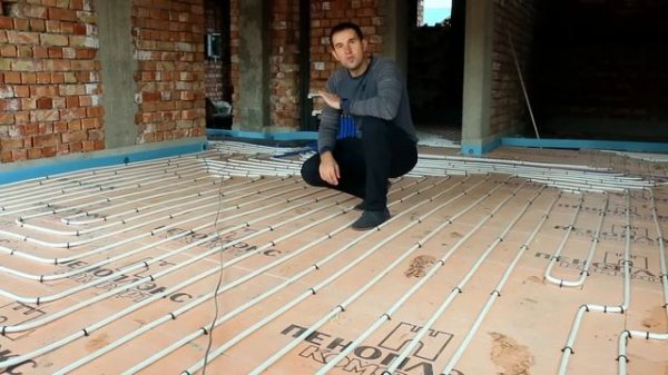 5 ключевых правил монтажа водяного теплого пола