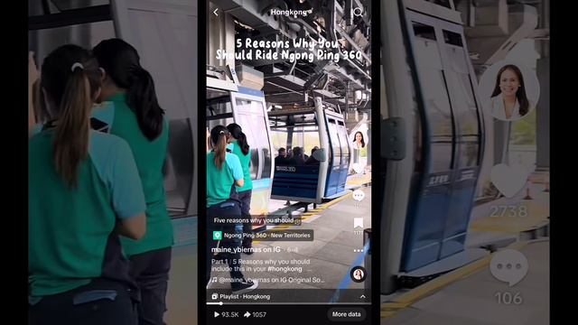 Hong Kong Ngong Ping 360 Cable Car One Way смотреть онлайн