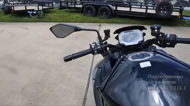 САМЫЙ МОЩНЫЙ KAWASAKI Z1000 H2. 2023г. На компрессоре.
