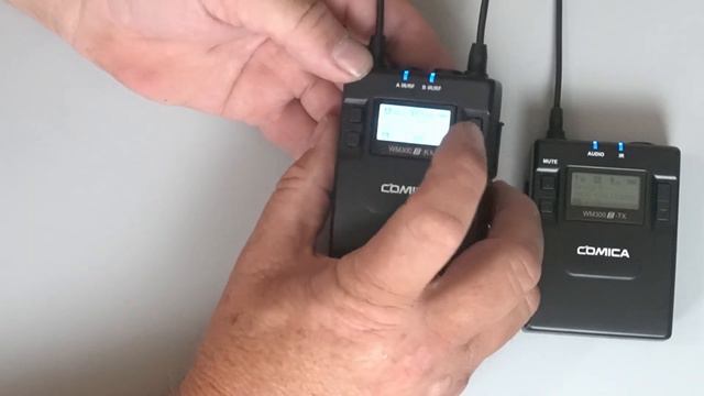 Comica WM300 II (A) UHF Wireless Microphone, With Dual Channel And 120m Working Distance!