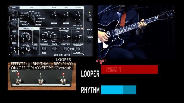 ［日本語］VOX MINI GO 10/50 Video Manual Part 3：VFS3でルーパーをコントロールする смотреть онлайн