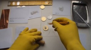 Серебрение Латуни Ляписным карандашом (серебрение нитратом серебра AgNO3) Часть 1