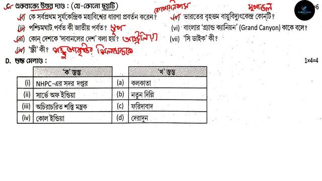 Class 9 Prosno Bichitra 2023 || Geography || 3rd Summative || school 1 || Page - 486 смотреть онлайн