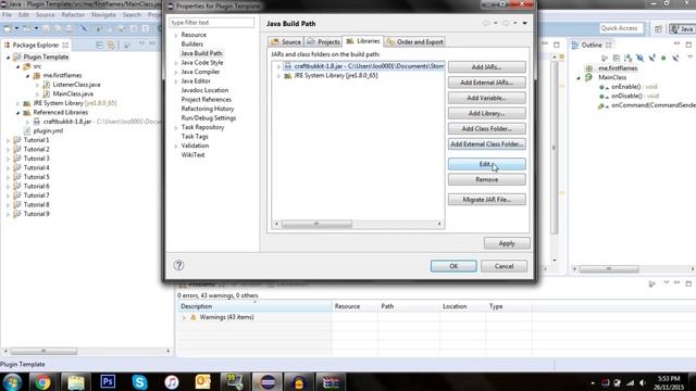 New Bukkit Javadoc and Using the Plugin Template смотреть онлайн
