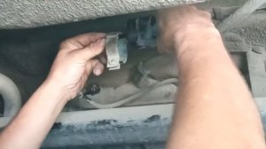 Замена фильтра тонкой очистки топлива ВАЗ2111.