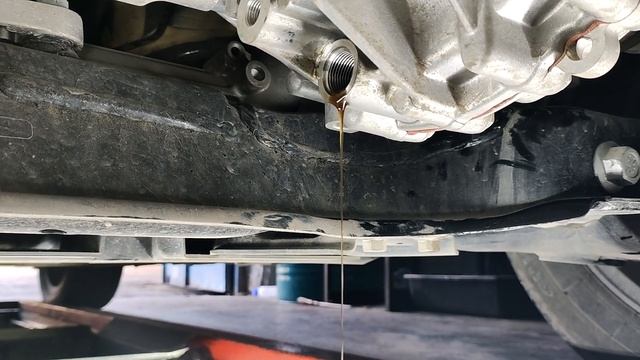 Замена масла без допуска в редукторе ЭЛЕКТРОМОБИЛЯ (по Инструкции DEXRON VI)