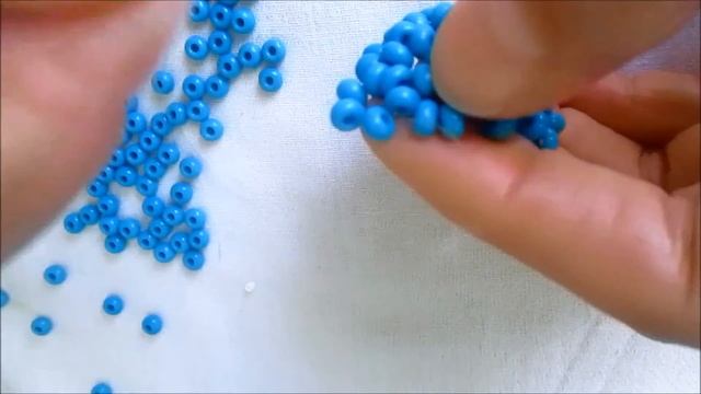 Бусы из бисерных шариков.ЛюПетра. смотреть онлайн