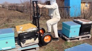 Тележка для перевозки ульев