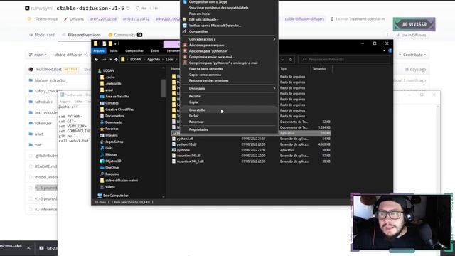Instalando Automatic 1111 Sem Erros, com atualizações automatizadas - super fácil - melhor que lens смотреть онлайн
