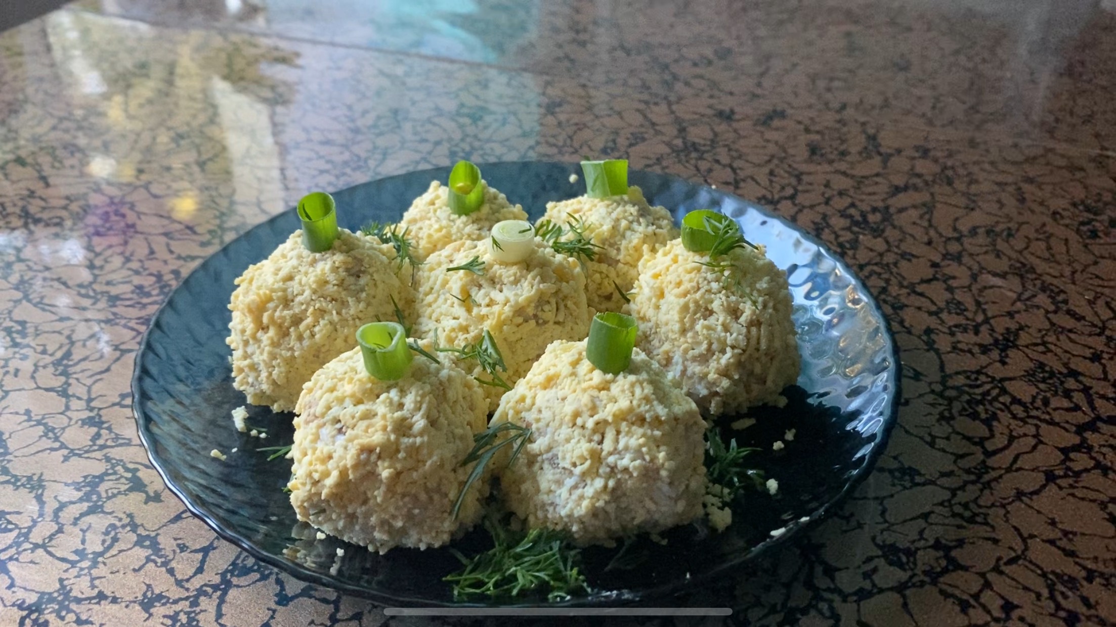 Праздничная закуска «мимоз»