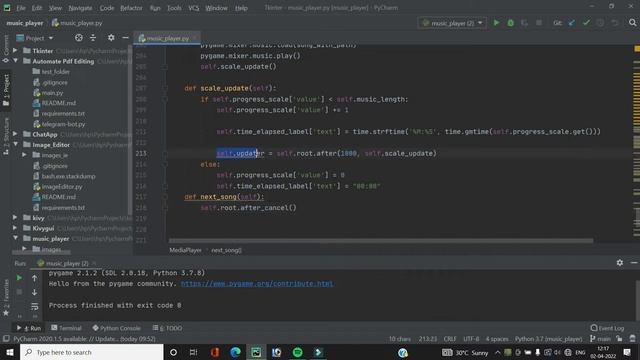 #3 Adding Progress Scale To Music Player|Music Player In Tkinter|Tutorial on Music player in python смотреть онлайн