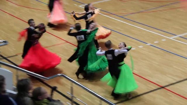 Чемпионат и Первенства Московской федерации спортивного танца. Стандарт. 1/2 финала. 2015. C13. смотреть онлайн