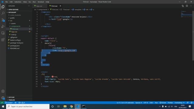 11 Cours VUEJS In Arabic | Style Binding And Class Binding With Property Binding смотреть онлайн