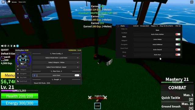 Roblox Blox Fruits Hack Script | Auto Farm, DUPE HACK, Devil Fruit SNIPER & MORE! *PASTEBIN* смотреть онлайн