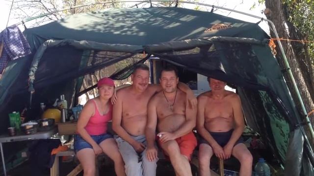Рыбалка, охота, душевный отдых с палатками в Астраханской области смотреть онлайн