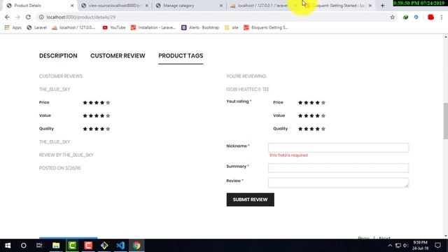 laravel bangla | Related Product showing and product details showing ,Relationship with cart Part-1 смотреть онлайн