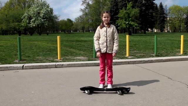 обучение катнию на двухколесном скейте.Вейвборд смотреть онлайн