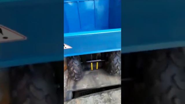 Прицеп для мотоблока, для езды между грядок. смотреть онлайн