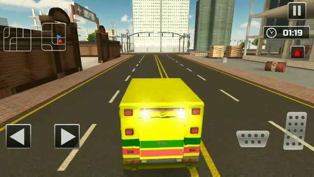 Stickman Rescue Ambulance Drive Android Gameplay HD | MGVGAMES смотреть онлайн