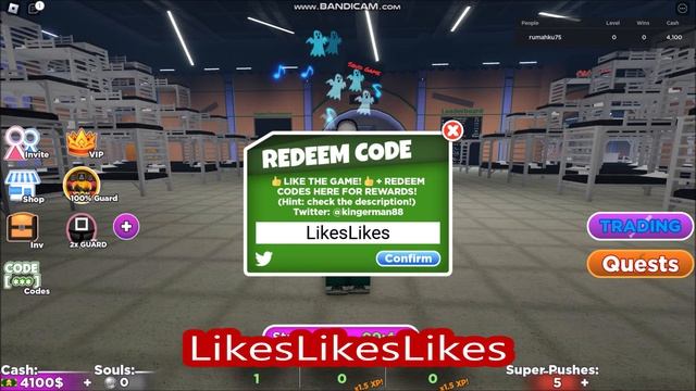 *ALL CODES WORK* Squid Game ROBLOX | NEW CODES | 13 NOV 2022 смотреть онлайн