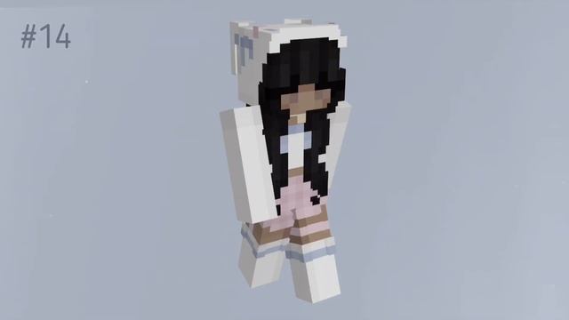 aesthetic minecraft skins for girls // with links ? смотреть онлайн