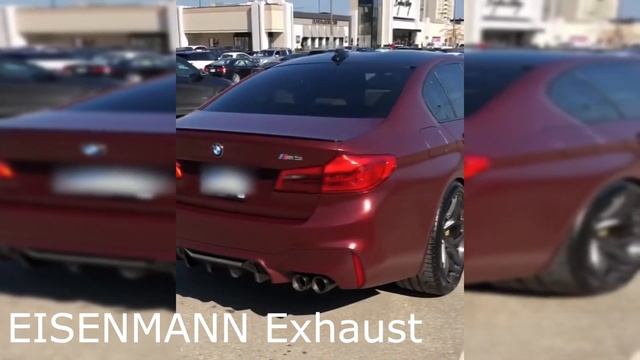 F90 BMW M5 EXHAUST COMPARISON | REMUS, DGT, MANHART, AKRAPOVIC, EISENMANN, IPE, CAPRISTO ??