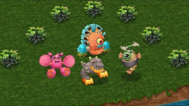 My Singing Monsters: Dawn Of Fire - Tiawa, PomPom, Cybop, T-Rox (Quartet) смотреть онлайн