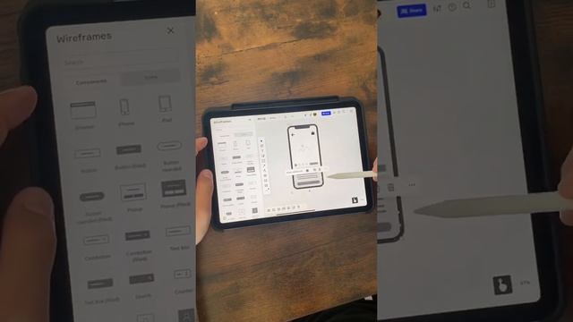 UI Design in iPad, First in Mira then in Figma, App Formating, UI Design смотреть онлайн