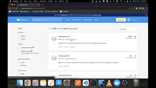 Docker PostgreSQL & PgAdmin смотреть онлайн
