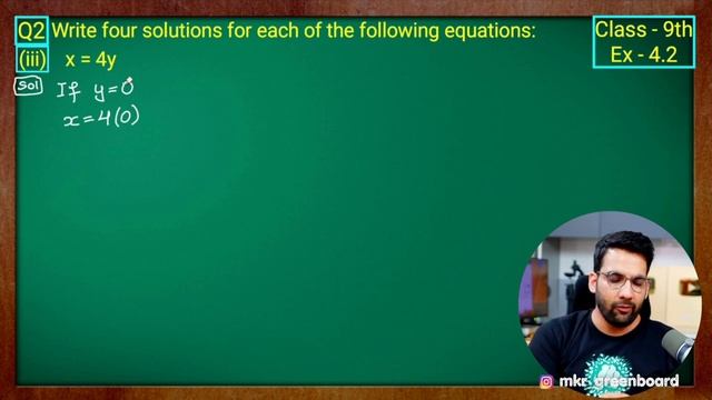 Class 9 Maths, Ex - 4.2 Q1 to Q4 (Linear Equations in two Variables) || NEW NCERT || MKR смотреть онлайн