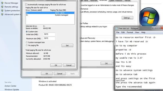 How to free usable ram (windows 7 64bit) смотреть онлайн