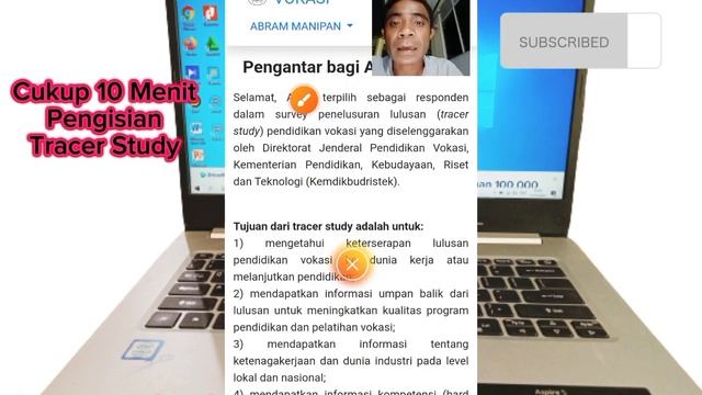 Cara Mengisi Tracer Study Alumni SMK 2023