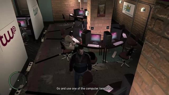 Прохождение GTA 4. Миссия 17. Logging on смотреть онлайн