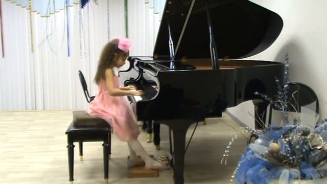 Шайкина Елизавета, гр 1, 6 лет, П И Чайковский В церкви, Песня жаворонка смотреть онлайн