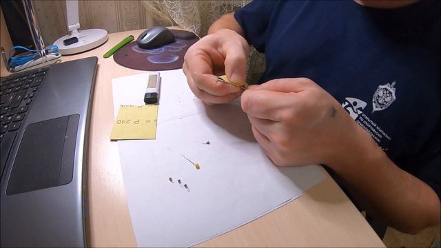 Перепаиваем крючок в мормышке. смотреть онлайн