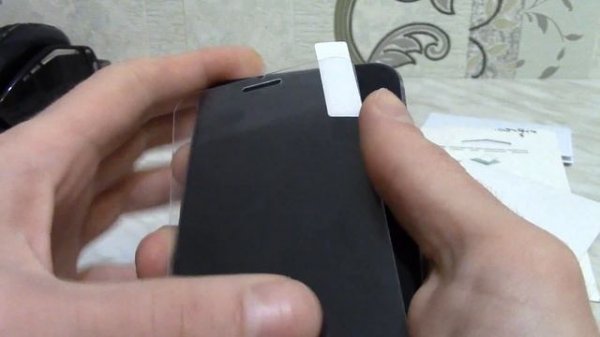 Защитное стекло для Айфон Apple iPhone 6 и 6s Люкс кейс LuxCase.