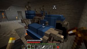 КОПАЮ В ШАХТЕ НА ТРАКТОРЕ В МАЙНКРАФТ - БАЗА ЛОВУШКА ! Алексбой Minecraft