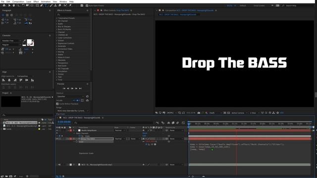 [ 1 Minute Tutorial ] How To Make A Text React To Music | After Effects | Bista Channel смотреть онлайн