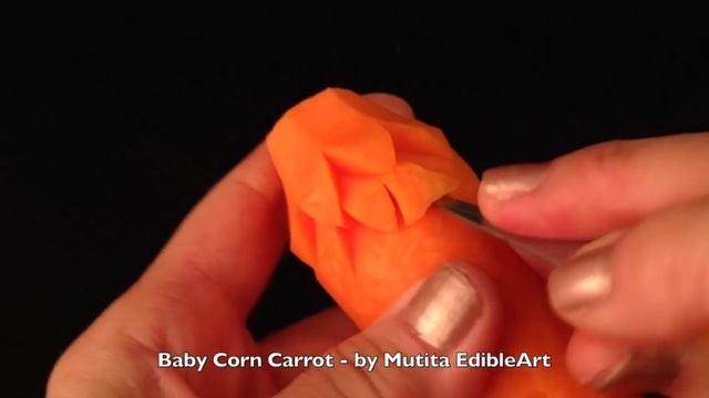 Art In Carrot Baby Corn - Intermediate Lesson 19 By Mutita Art Of Fruit Vegetable Carving смотреть онлайн