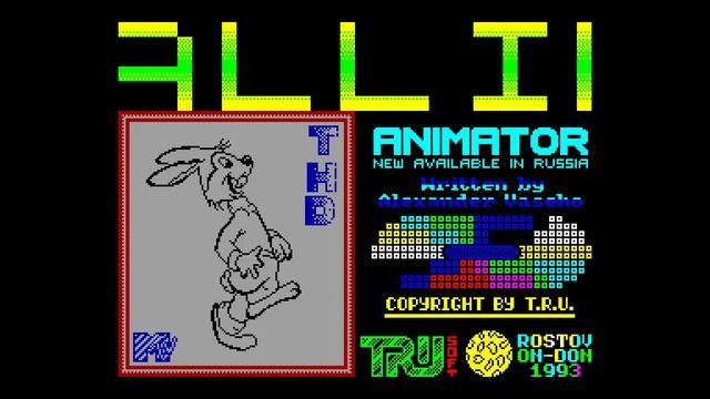 Animator Reclama - T.R.U. Soft [#zx spectrum AY Music Demo] смотреть онлайн